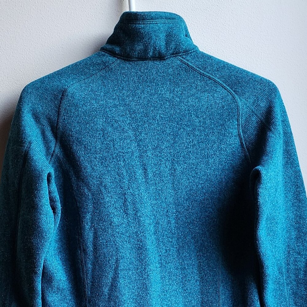 Patagonia Aqua Better Sweater Quarter Zip-Up Pullover Size Small - Picture 14 of 16